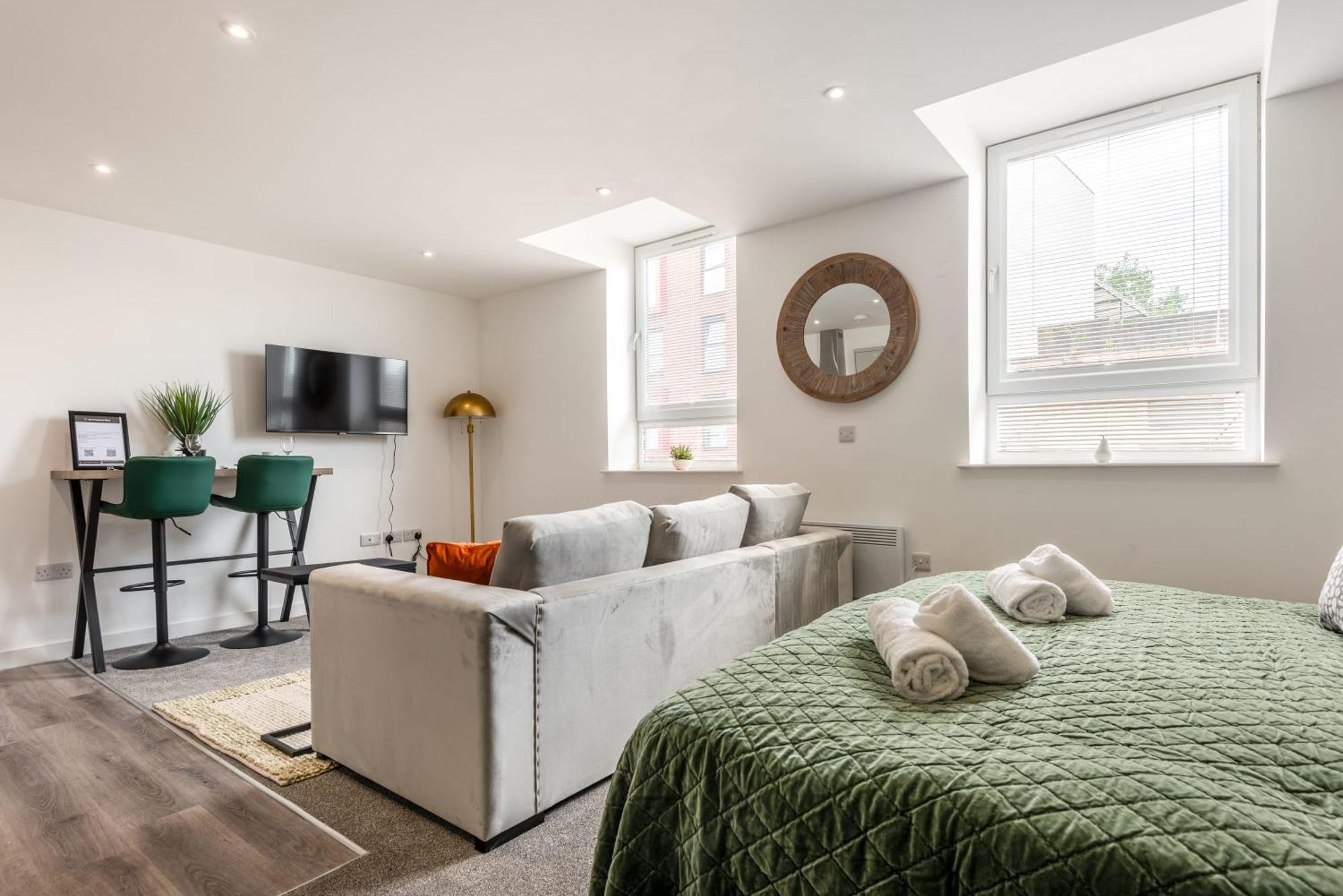 Contemporary 1 Bed Central Rotherham Studio מראה חיצוני תמונה