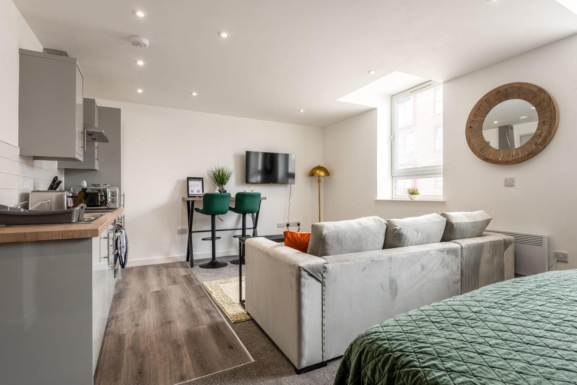 Contemporary 1 Bed Central Rotherham Studio מראה חיצוני תמונה